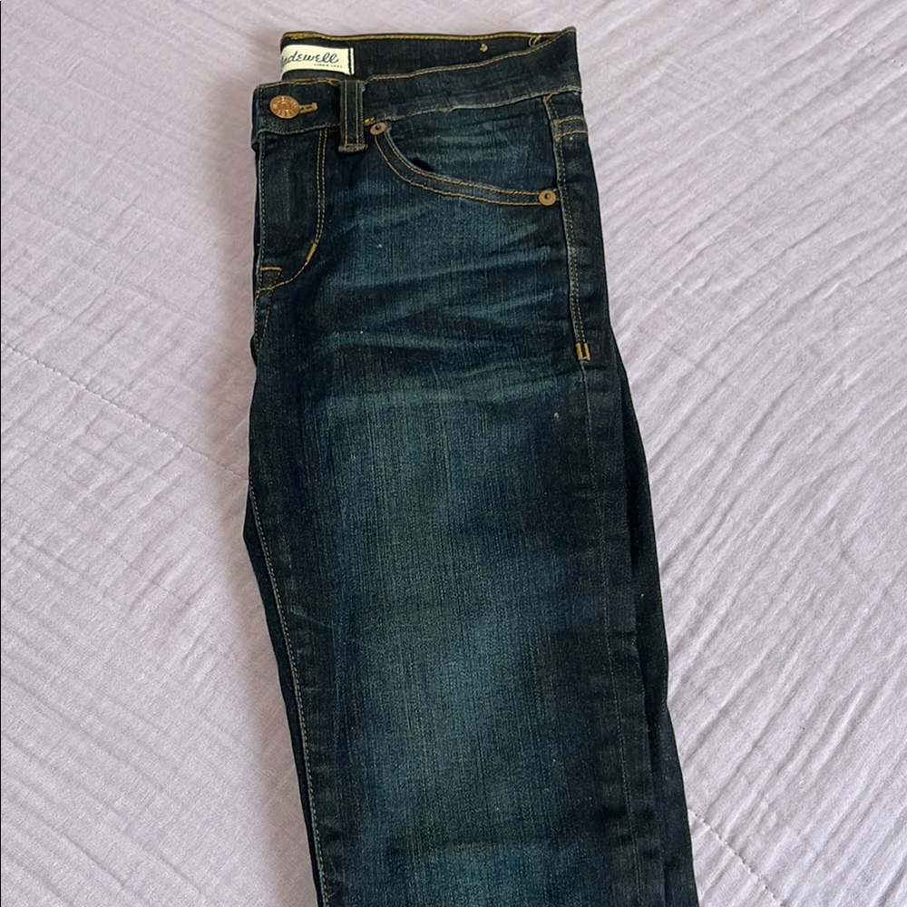 Madewell Dark Indigo Denim Jeans